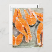 サケのパーツ販売JPG ポストカード (正面/裏面)