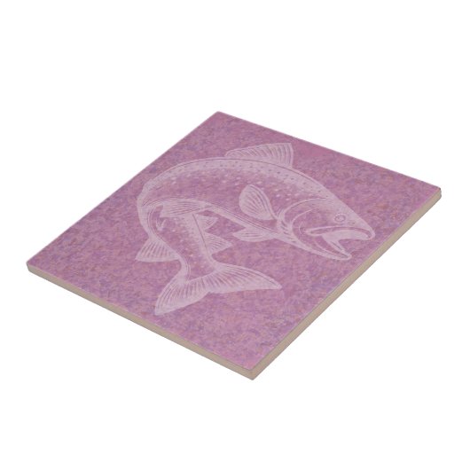 サケのライジング タイル (側面)