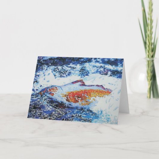 サケの操業! カード (正面)