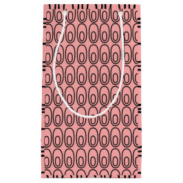 サケの繰り返し スモールペーパーバッグ