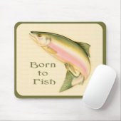 サケの跳躍 マウスパッド (マウス)