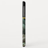 サケの魚が水文の下で泳いでいる Case-Mate iPhoneケース (裏面/左)