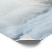 サケを捕まえる白熊 ポスター (コーナー)