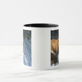 サケを捕らえるアラスカのヒグマ|過去記事 マグカップ (中央)