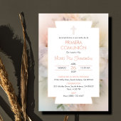 サケスペインのの最初の聖餐式 招待状