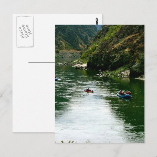 サケ川の休息 ポストカード (正面/裏面)