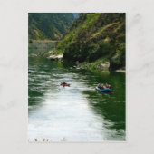 サケ川の休息 ポストカード (正面)