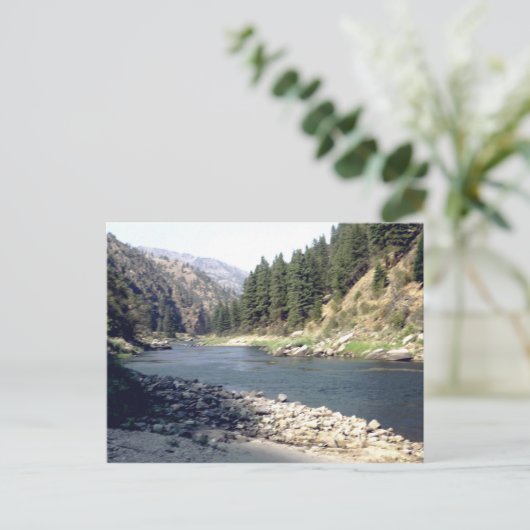 サケ川の夏 ポストカード (スタンド正面)