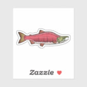 サケ産卵フェーズ2 シール (シート)