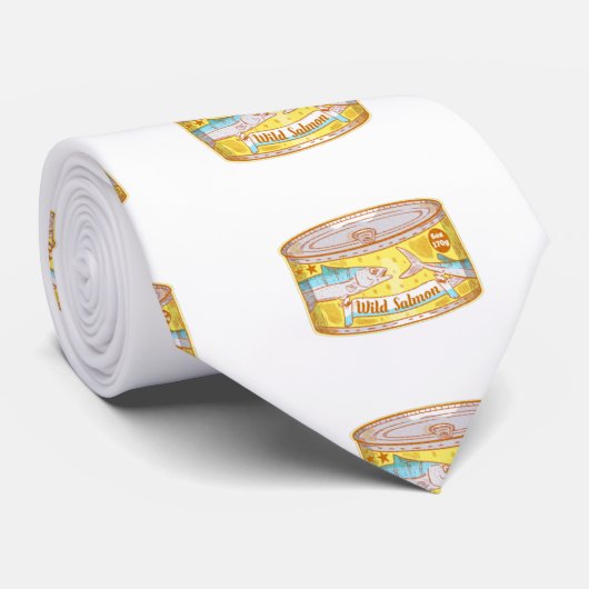 サケ缶詰 ネクタイ (ロール)