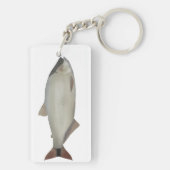 サケ類の淡水魚 キーホルダー (裏面)