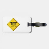 サケ魚釣り帯 ラゲッジタグ (裏面横)