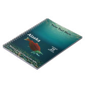 サケ – アラスカ送料 ノートブック (左側)