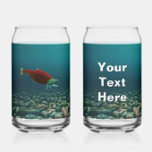 サケ ガラス缶 (正面)