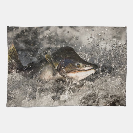 サケ キッチンタオル (横)