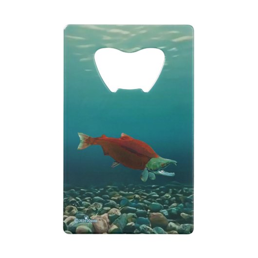 サケ クレジットカード栓抜き (正面)