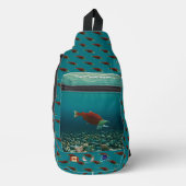 サケ スリングバッグ (正面)