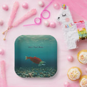 サケ ペーパープレート (パーティー)