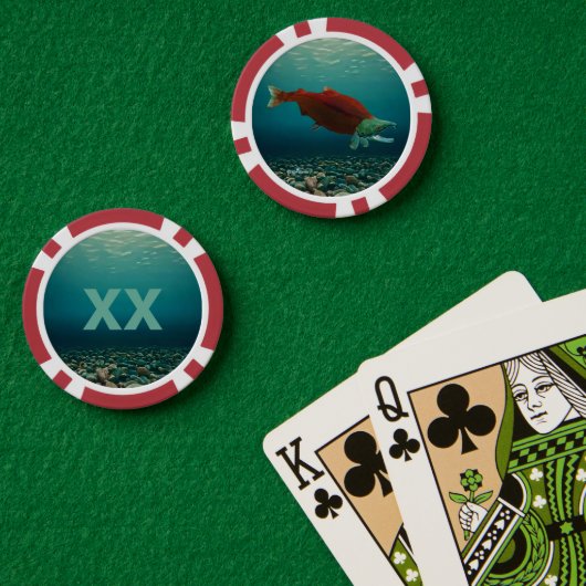 サケ ポーカーチップ (ポーカーテーブル (ダブル))