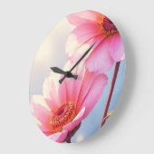 サケ ラージ壁時計 (傾斜)