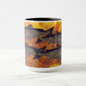 サケ、希望- 15のozの学校。 コンボのマグ マグカップ (中央)