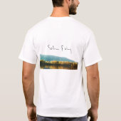 サケ Tシャツ (裏面)