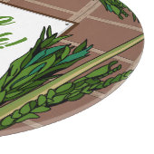 サコパーソナライズされたット カッティングボード (角)