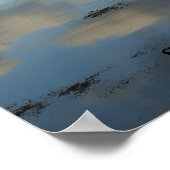 サコンネットポイント、ハーバー、リトルコンプトン、RI ポスター (角)