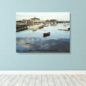 サコンネットポイント、リトルコンプトンRI キャンバスプリント (インサイチュ (ウッドフロア))