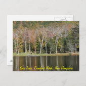 サコ湖の反射 ポストカード (正面/裏面)