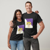 ササカマ柄の猫_001 Tシャツ (ユニセックス)