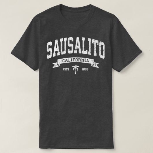ササリトカリフォルニアCA動揺してヴィンテージ Tシャツ (デザイン正面)