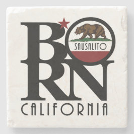 ササリ生まれト・カリフォルニア ストーンコースター