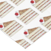 サザンアメリカンレーンケーキさくらんぼココナッツペカン テーブルクロス (アングル)