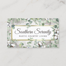 サザンウォー素朴タカラーコットンアポイントメント 名刺