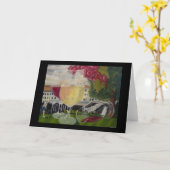 サザンエレガンスグリーティングカード カード (黄色い花)