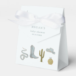 サザンカウボーイ赤ちゃんシャワー フェイバーボックス