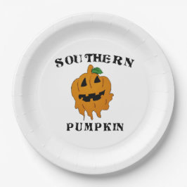 サザンカボチャ ペーパープレート