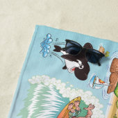 サザンカリフォルニアサンセットビーチ毛布 ビーチタオル (インサイチュ)