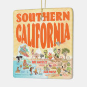 サザンカリフォルニアスクエアオーナメント セラミックオーナメント (左)