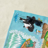 サザンカリフォルニアビーチパラダイスブランケット ビーチタオル (インサイチュ)