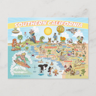 サザンカリフォルニアビーチパラダイス ポストカード