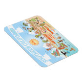 サザンカリフォルニアビーチパラダイス マグネット (右側)