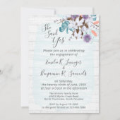 サザンカントリーコットンフローラ婚約パーティ 招待状 (正面)
