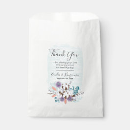 サザンカントリーコットン結婚ボルの感謝 フェイバーバッグ