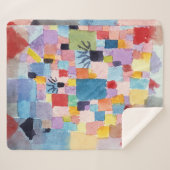 サザンガーデンズ |ポール・クレー | Sherpa毛布 シェルパブランケット (正面(横))