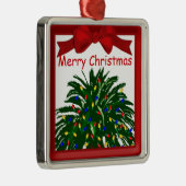 サザンクリスマスパームツリープレミアムオーナメント メタルオーナメント (右)