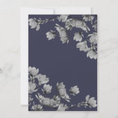 サザングレーマグノリアス&ミッドナイトブルー結婚ズ 招待状 (裏面)