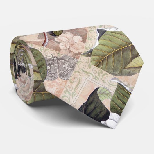 サザンゲントエレガントヴィンテージマグノリア ネクタイ (ロール)