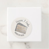 サザンココナッツレイヤケーキバイホーム焼いたメイド フェイバータグ (インサイチュ)